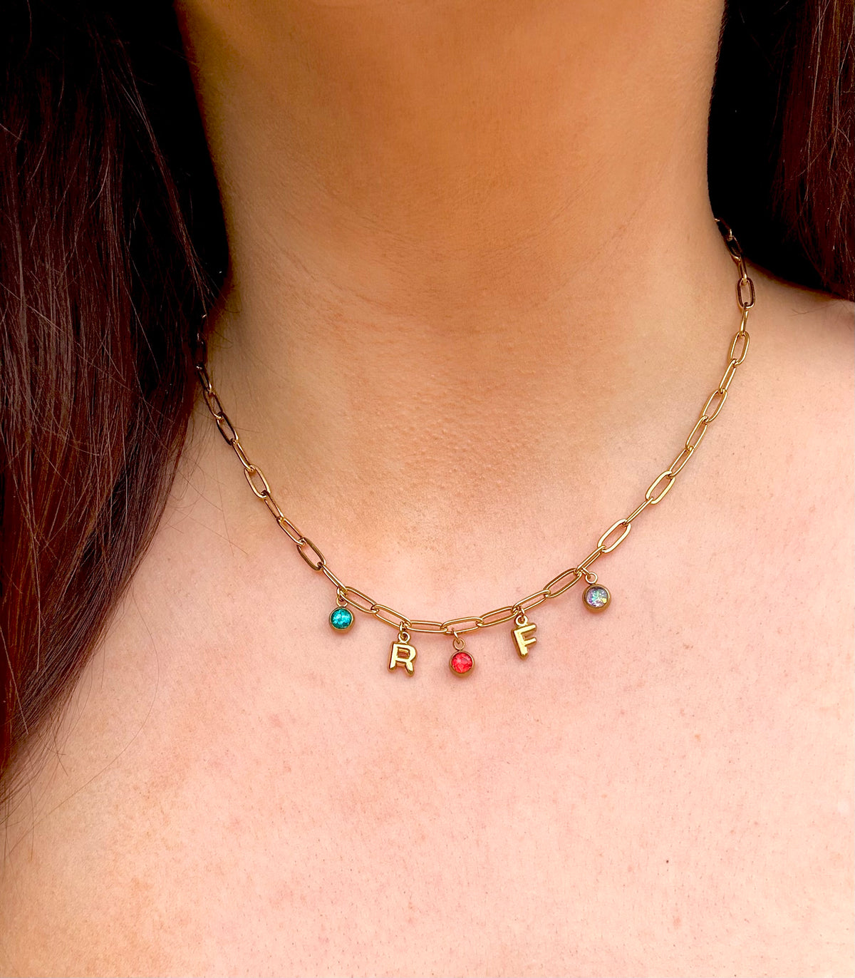 Birthstone Bar Necklace