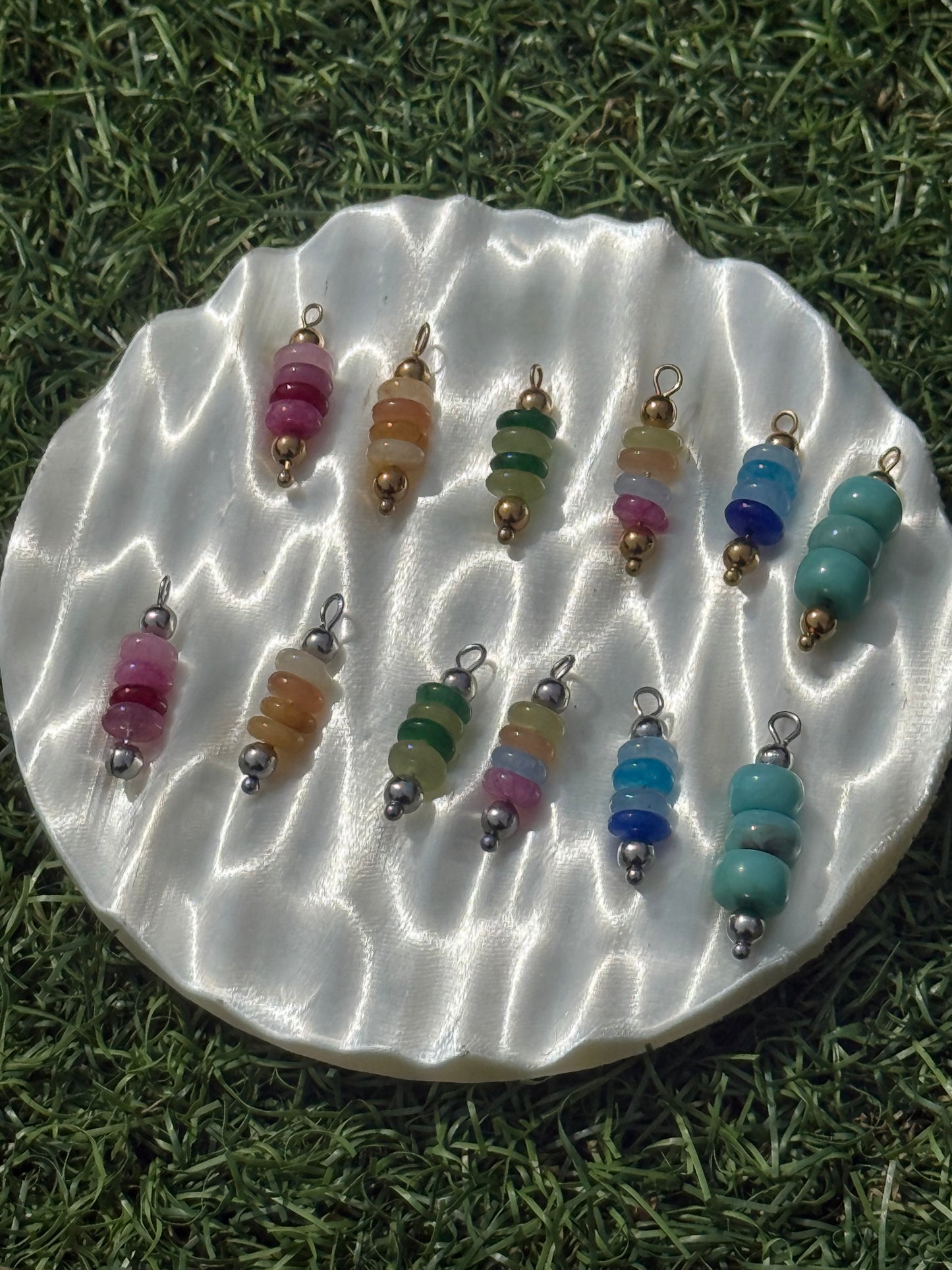 Birthstone Bar Earrings