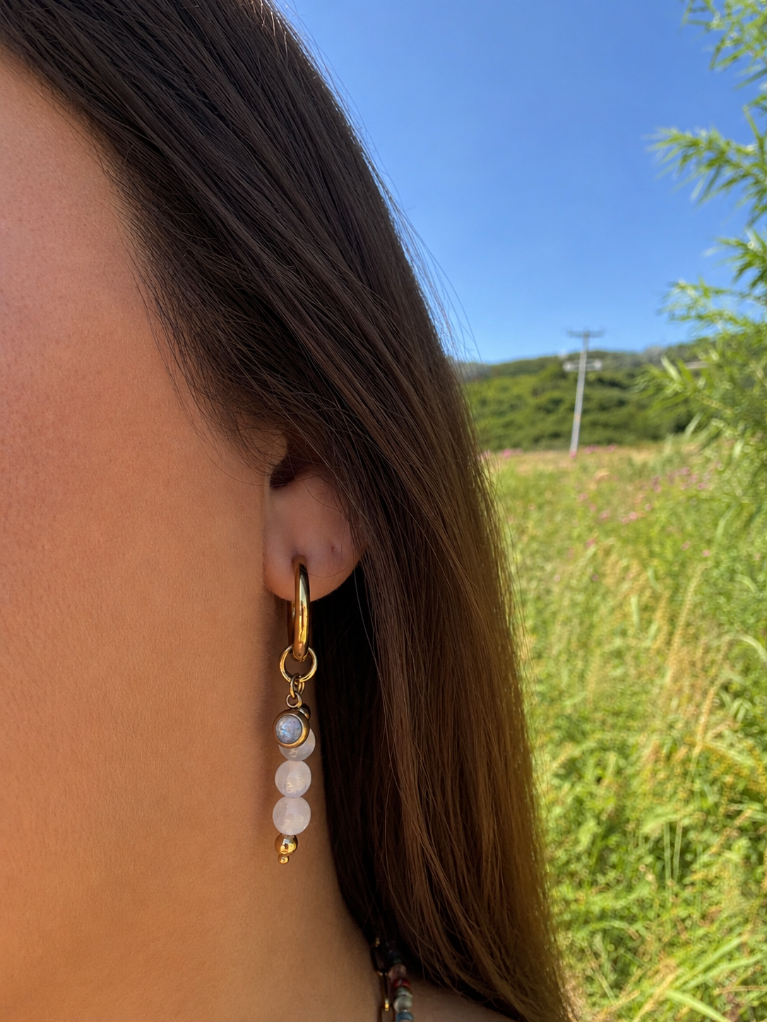 Birthstone Bar Earrings