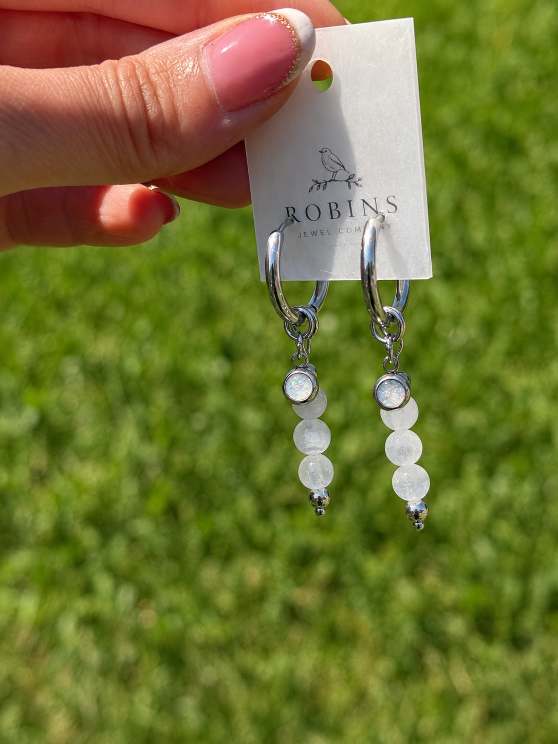 Birthstone Bar Earrings