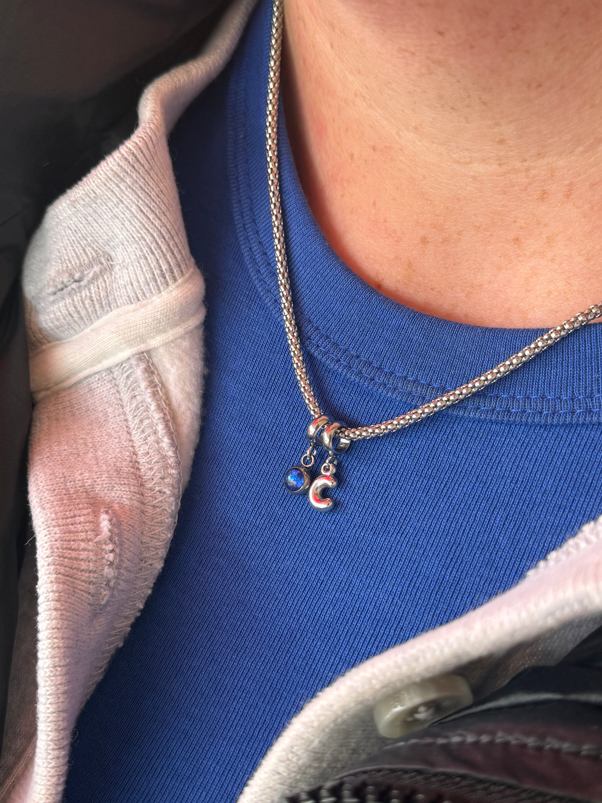 Birthstone Bar Add on Letter Charm