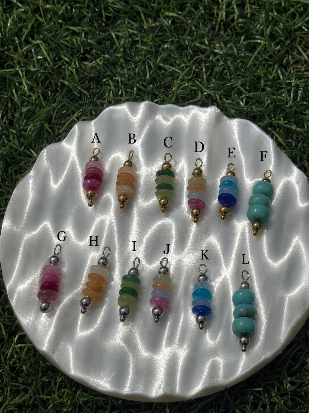 Birthstone Bar Beaded Additional Charm